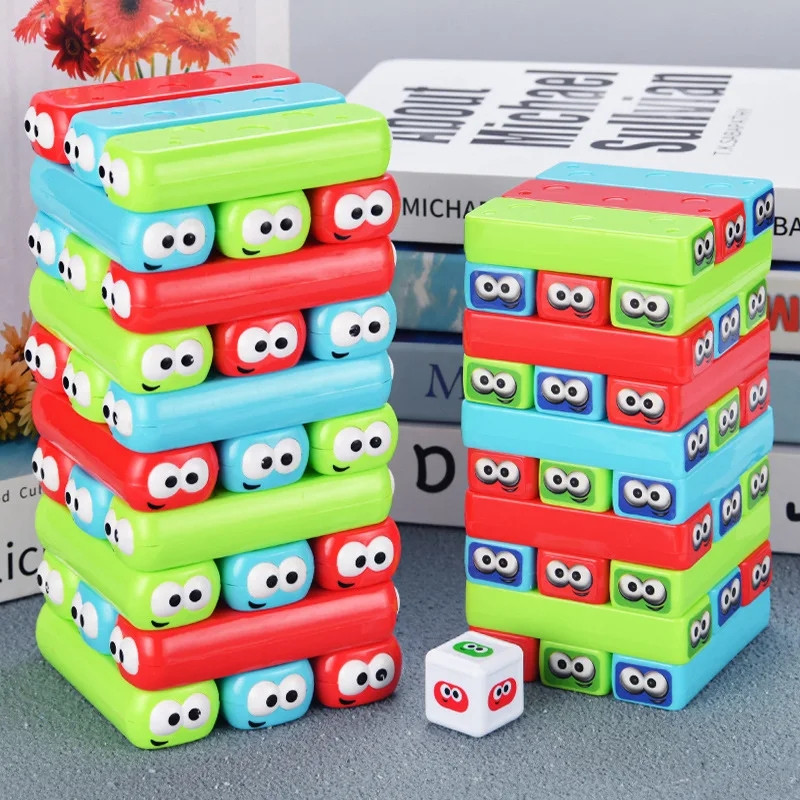 Board Game Jenga - مثيرة للاهتمام التراص برج ألعاب أطفال