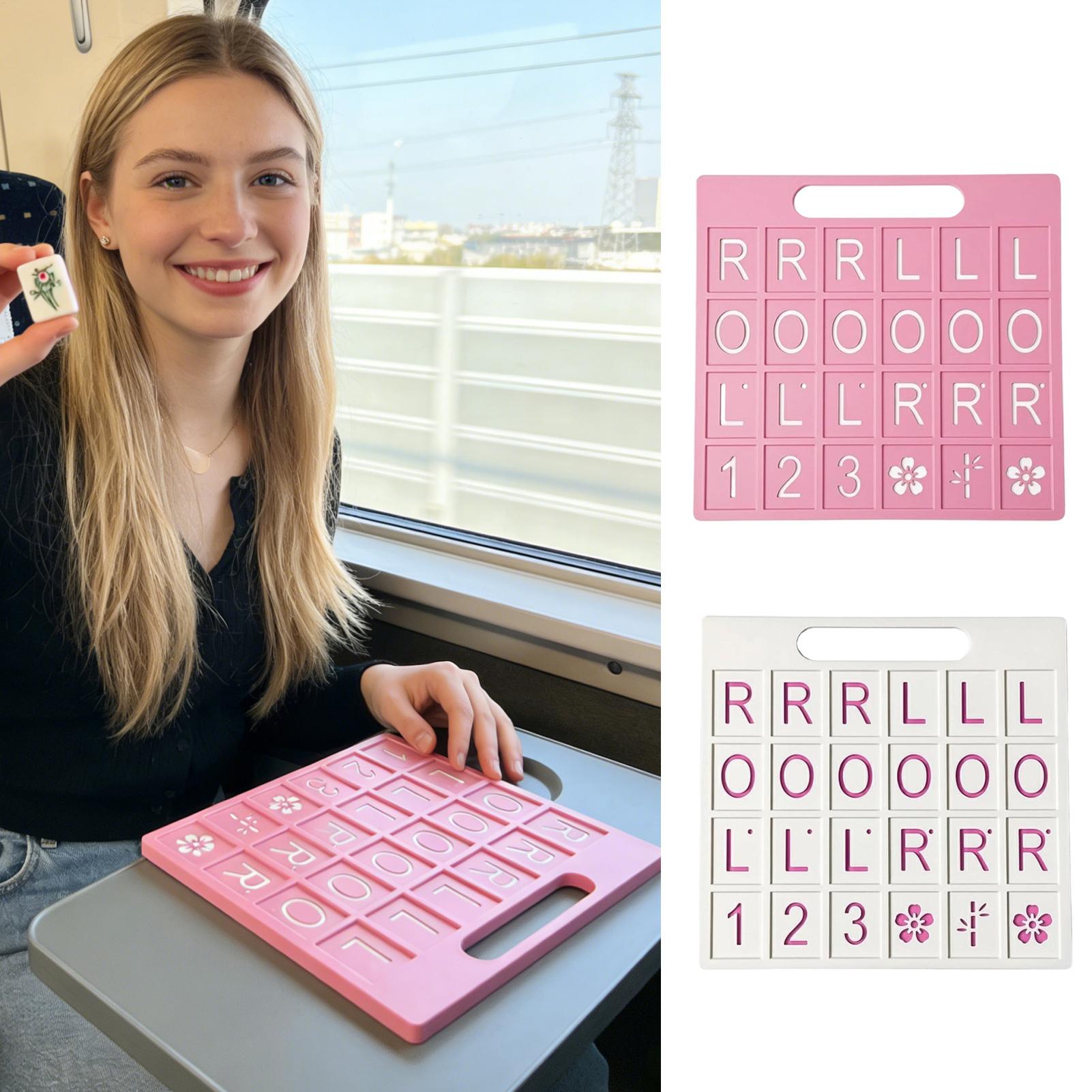 Board Game Solo - لوحة ماجونغ فردية بـ 24 فتحة،