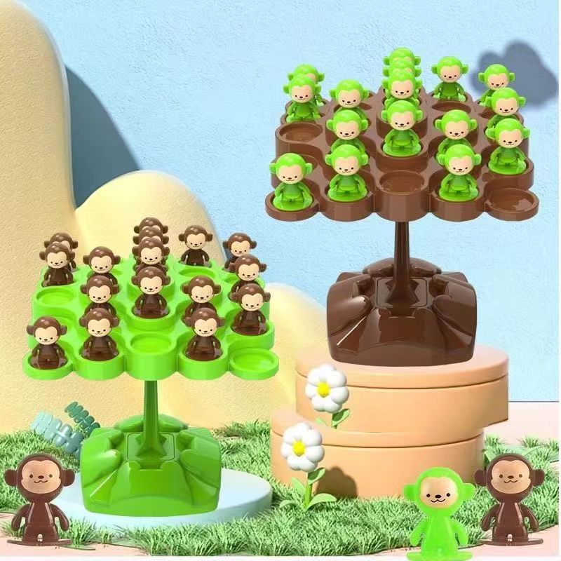 Board Game Nature - قرد شجرة التوازن التركيز التوازن التدريب