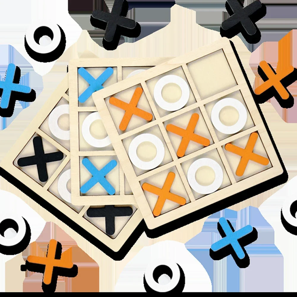 لعبة خشبية XO Tic Tac Toe، لوح - مراجعة Board Game Idea وسعره