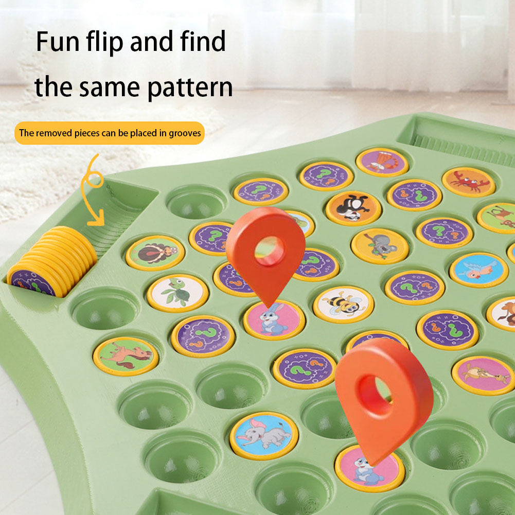 فليب الشطرنج الأطفال الذاكرة ا - مراجعة Board Game Flip 7 وسعره