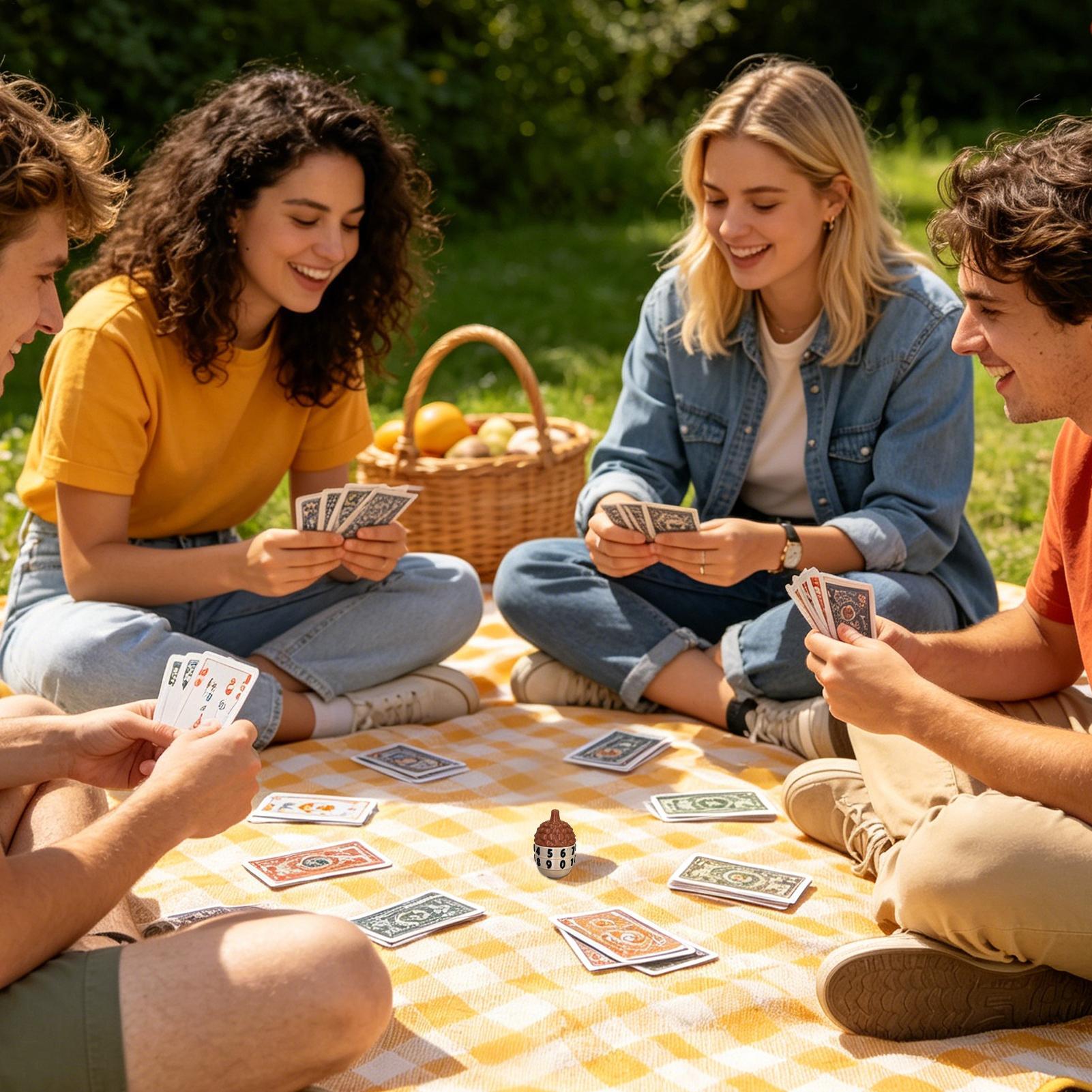 عداد على شكل بلوط للعبة الطاول - مراجعة Board Game Ranking وسعره