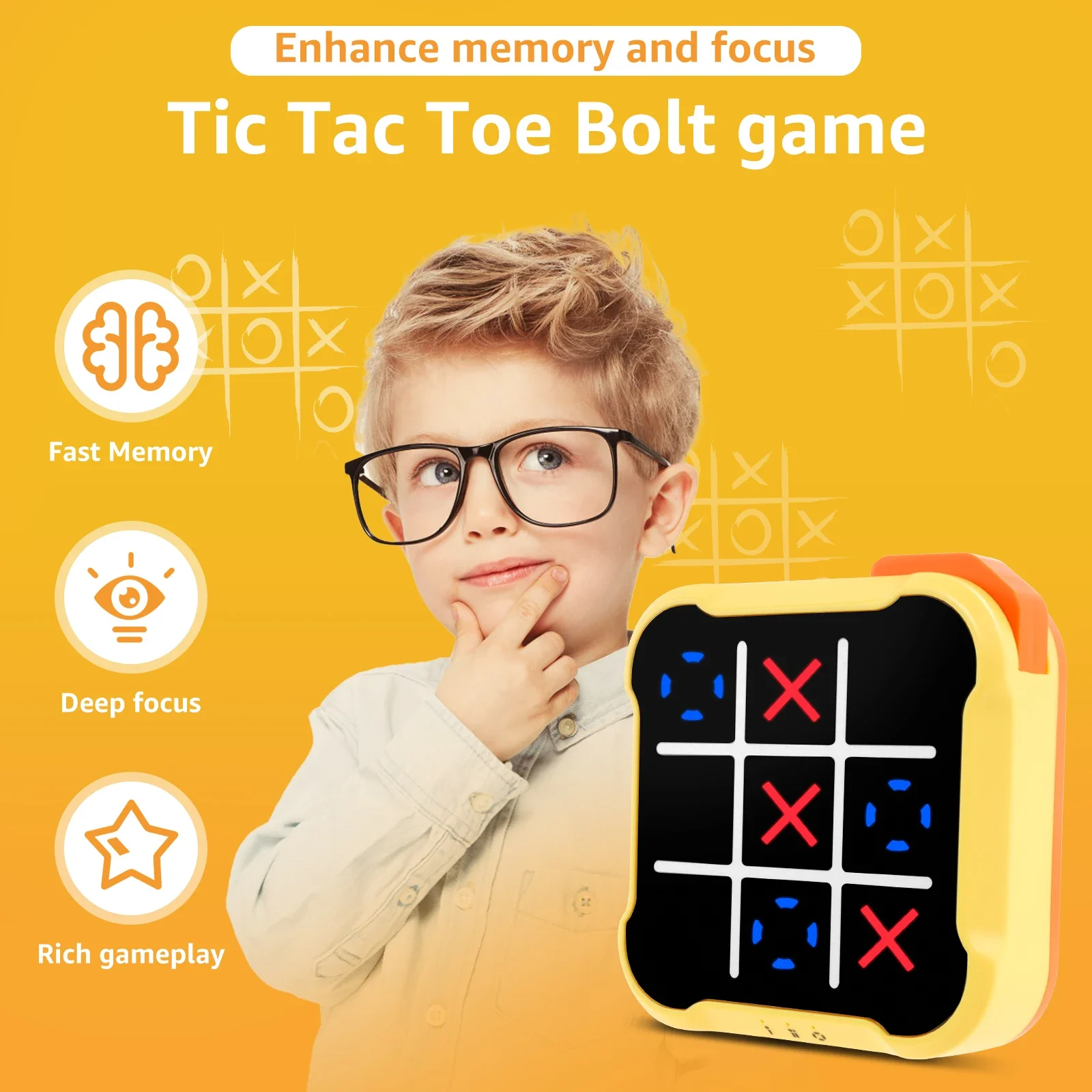 3in1 الإلكترونية TIC-TAC-TOE ب - مراجعة Board Game English For Kids وسعره