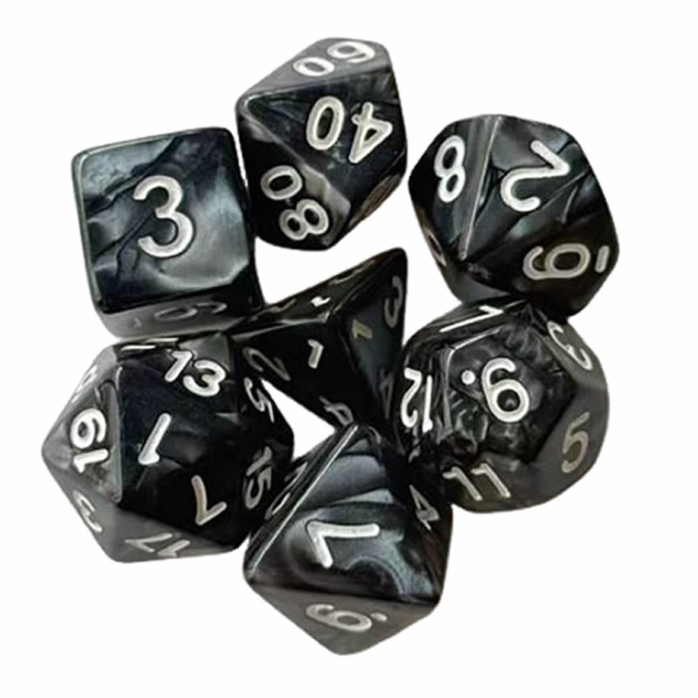مجموعة من 7 قطع من النرد متعدد - مراجعة Game Token Counter وسعره