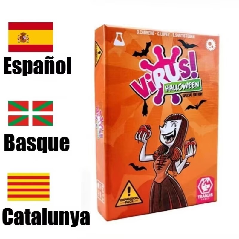 لعبة بطاقات تفاعلية جديدة عبر  - مراجعة Board Game Virus وسعره