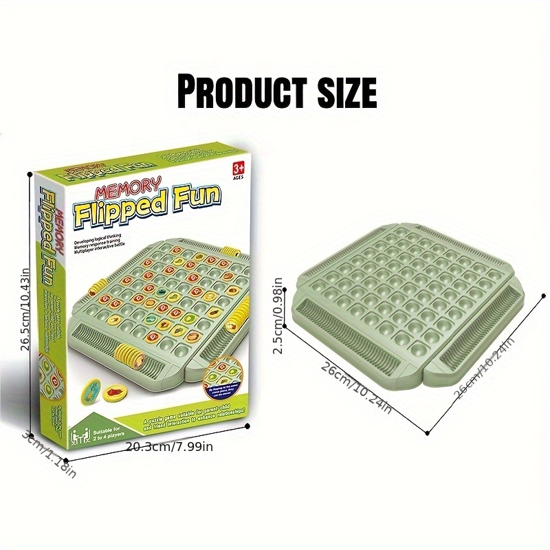 لعبة لوحة الذاكرة التعليمية ذا - مراجعة Board Game Flip 7 وسعره