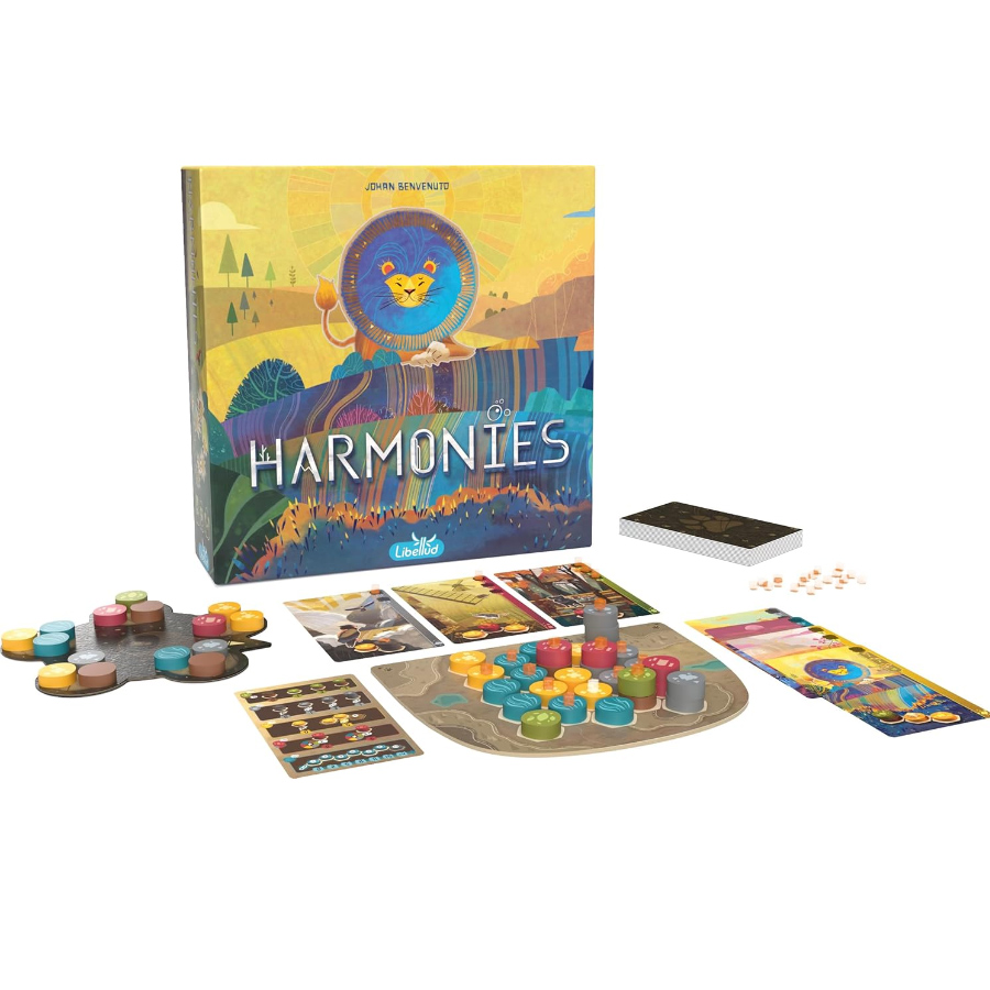 هارمونيز - ألعاب الطاولة - إنش - مراجعة Board Game Solo وسعره