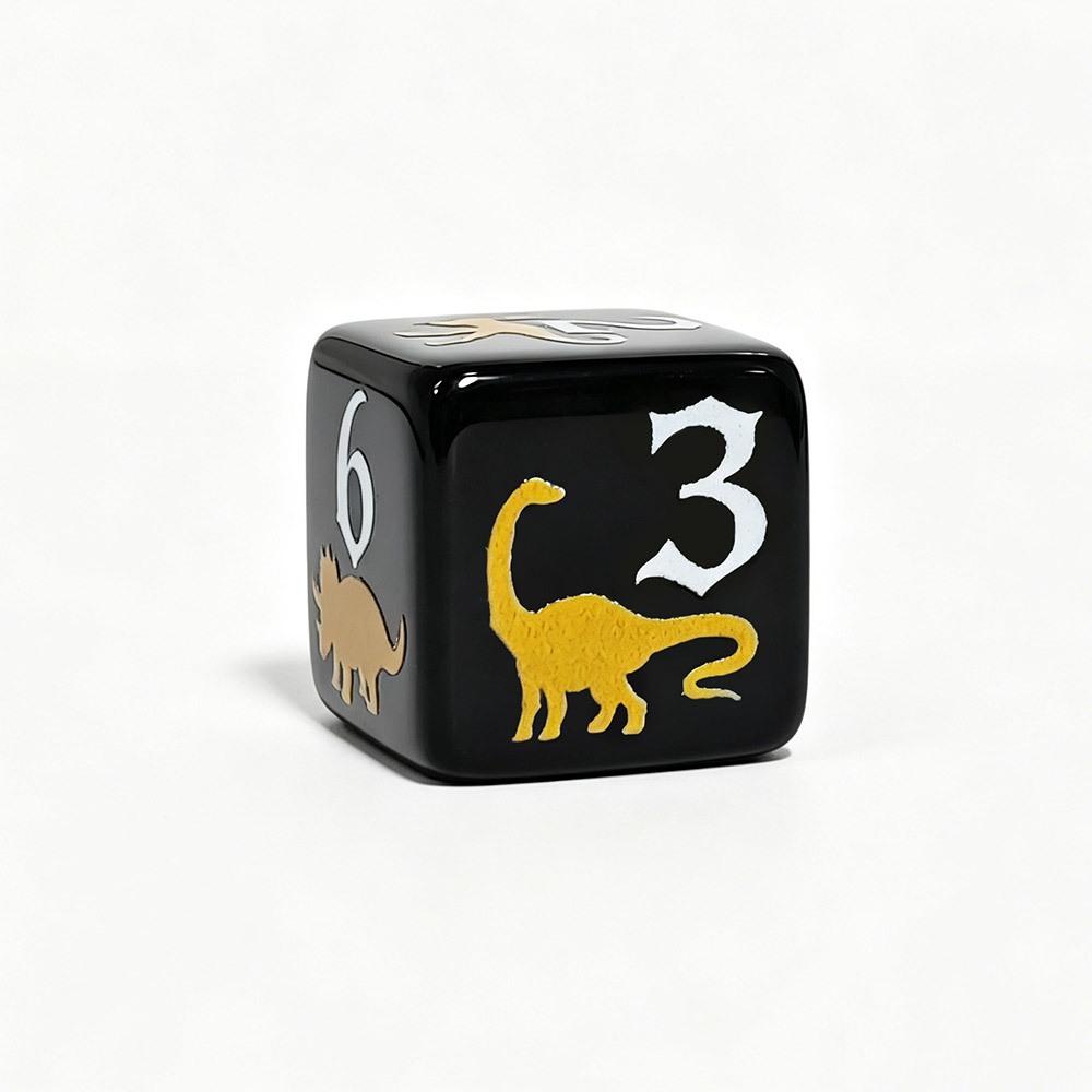 12 قطعة من مكعبات الأكريليك عل - مراجعة Board Game Print وسعره