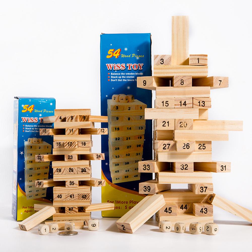 مكعبات بناء خشبية صغيرة الحجم  - مراجعة Board Game Jenga وسعره