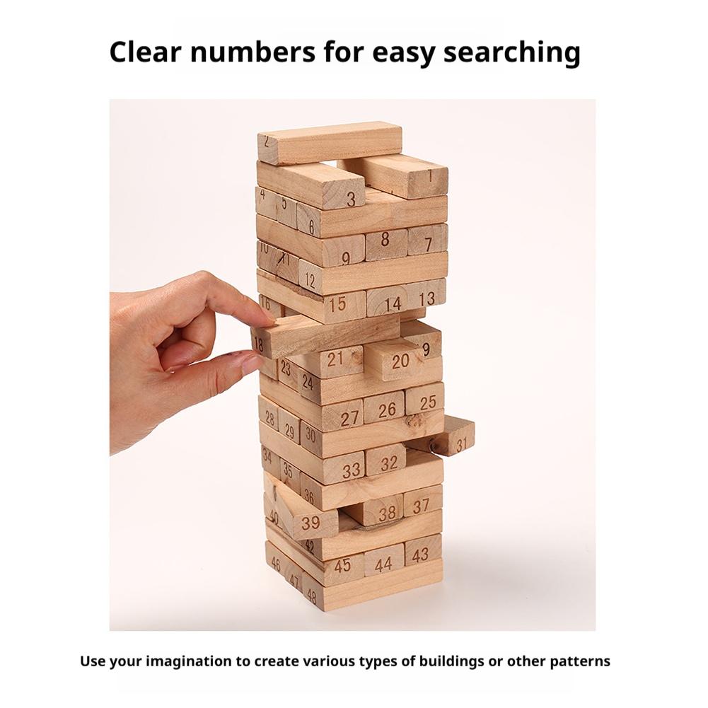 مكعبات بناء خشبية صغيرة الحجم  - مراجعة Board Game Jenga وسعره
