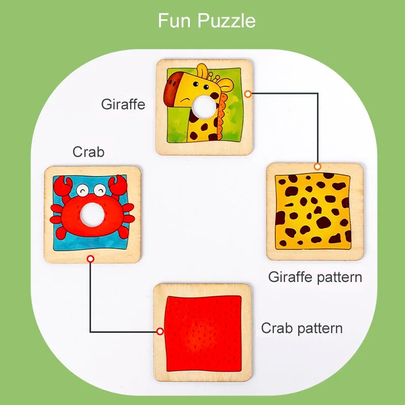 لوحة مطابقة أنماط فرو الحيوانا - مراجعة Board Game Nature وسعره