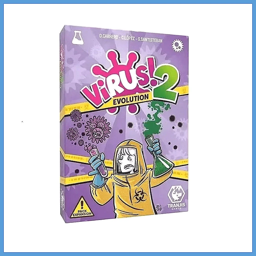 مجموعة ألعاب بطاقات استراتيجية - مراجعة Board Game Virus وسعره