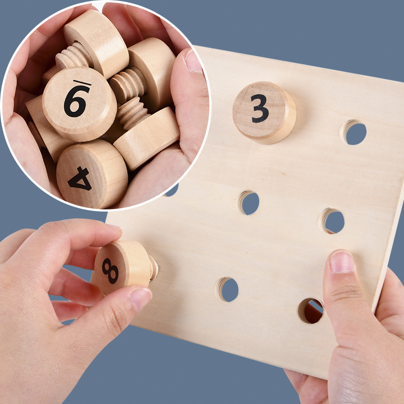 خشبية تشديد المسامير مطابقة ال - مراجعة Board Game Nature وسعره