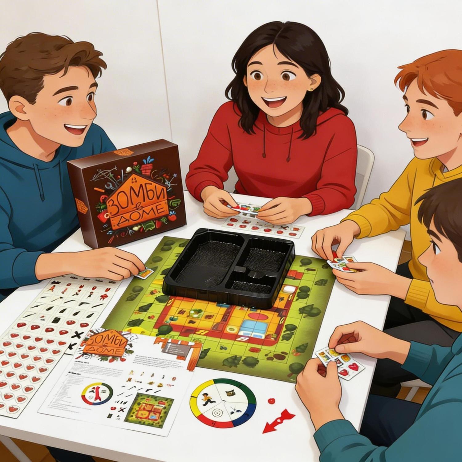 لعبة لوحية بثيمة البقاء على قي - مراجعة Board Game Zombies وسعره