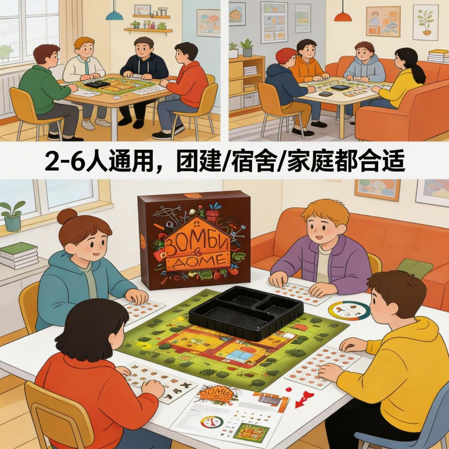 لعبة لوحية بثيمة البقاء على قي - مراجعة Board Game Zombies وسعره
