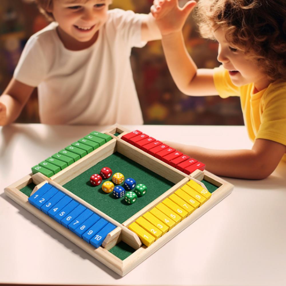 الحسابي النرد مجلس لعبة أربعة  - مراجعة Board Game Flip 7 وسعره