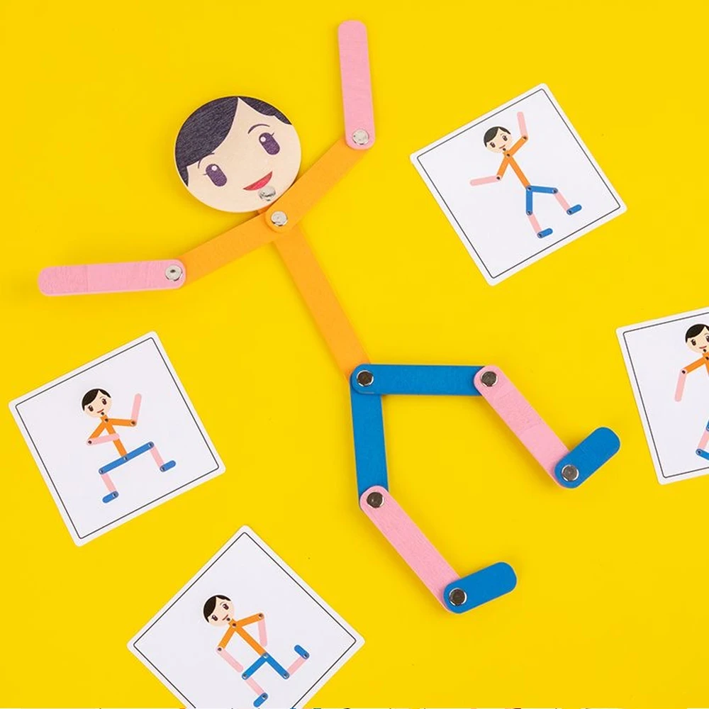 الرياضة رجل خشبي المواد DIY لغ - مراجعة Board Game For 6 Years Old وسعره
